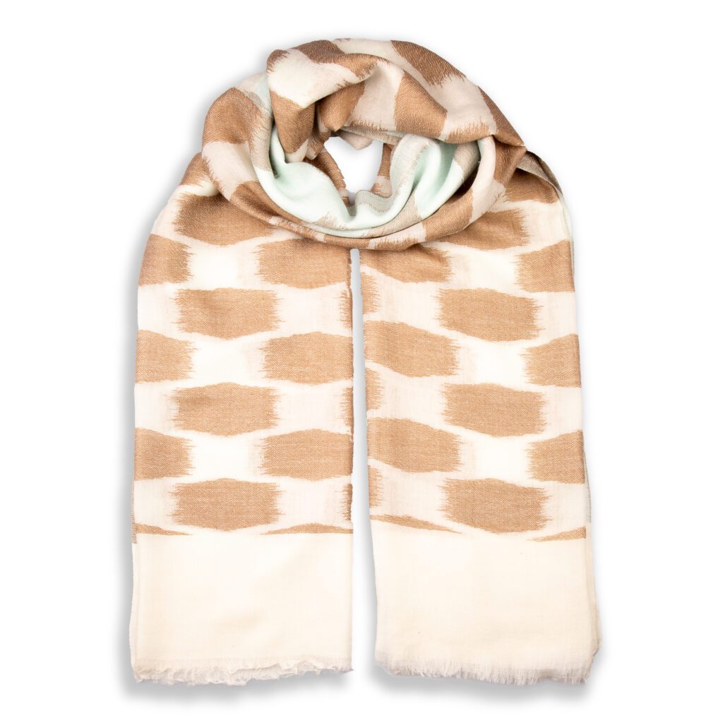 ikat soft lightweight scarf