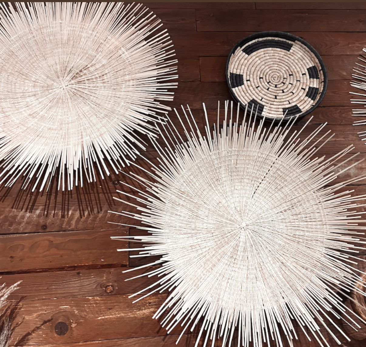 African straw mats
