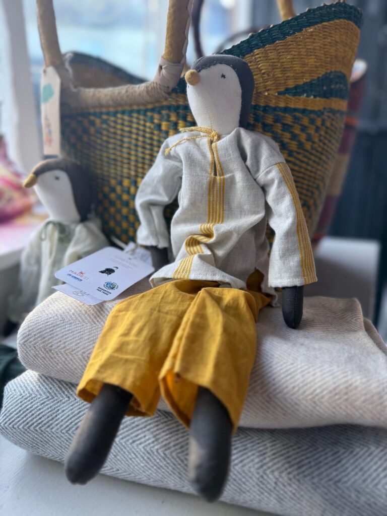 penguin handmade doll