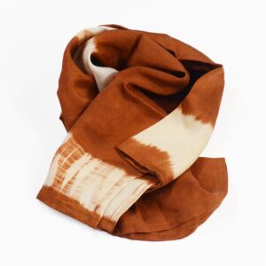 Hand-Dyed Silk Scarf